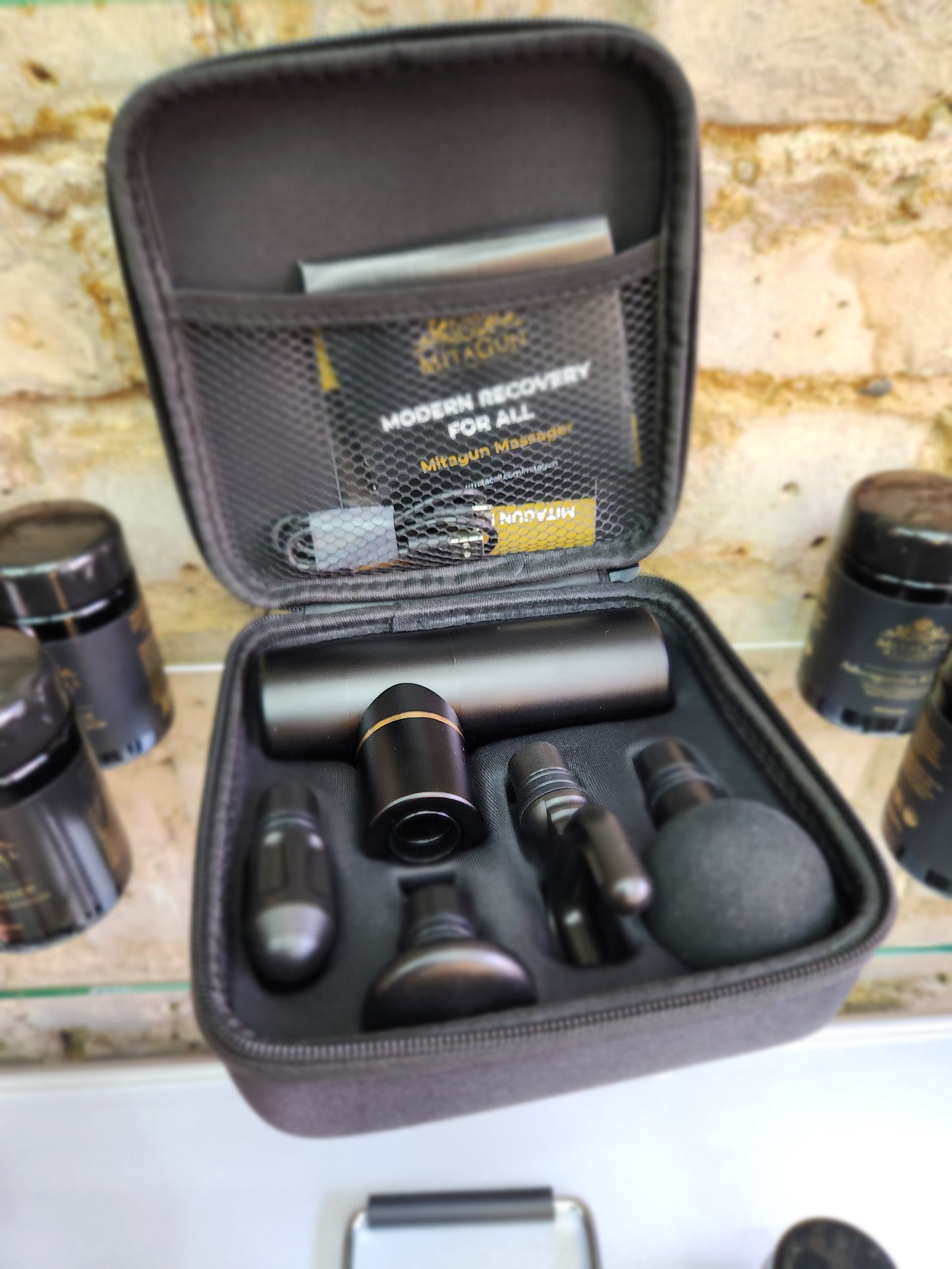 Mitagun™ – Portable Deep Tissue Percussion Massager
