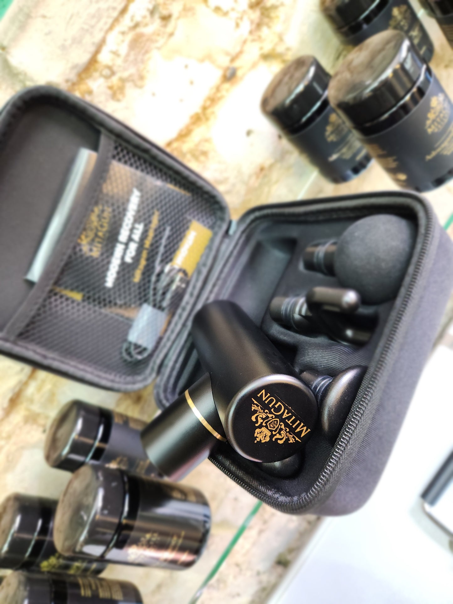 Mitagun™ – Portable Deep Tissue Percussion Massager